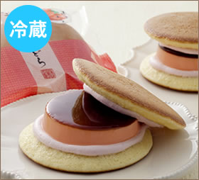 ゆふいん創作菓子 あまおう苺のぷりんどら 4個入メージ