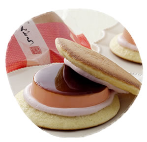 ゆふいん創作菓子 あまおう苺のぷりんどら 4個入