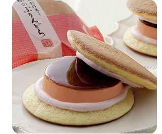 あまおう苺のぷりんどら4個入