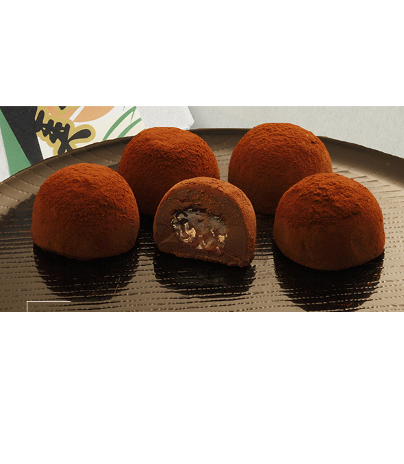 九州自慢の焼酎を極上のチョコレートで包み込む、大人のショコラスイーツ