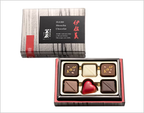 焼酎チョコ《伊佐美味くらべ》 6個入