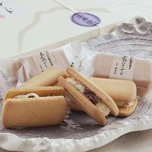 ゆふいん創作菓子 豆乳バターサンド 10個入