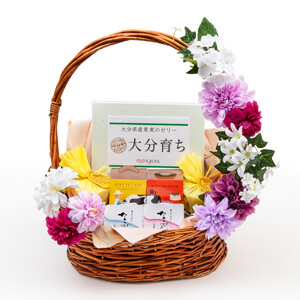 『初盆 お供え』 盛りかごギフト J-60 【▲同梱不可▲】 【1注文＝1台】 【注意事項厳守】
